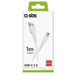 SBS DATA CABLE USB 2.0 to TYPE C 1m white - Image 4