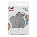 SBS ECO FRIENDLY OCEANO WIRELESS SPEAKER 3W grey blue - Image 3