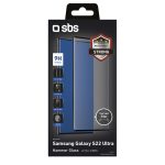 SBS FULL 4D HAMMER TEMPERED GLASS SAMSUNG S22 ULTRA black - Image 3
