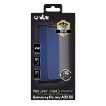 SBS FULL TEMPERED GLASS SAMSUNG A22 5G black - Image 2