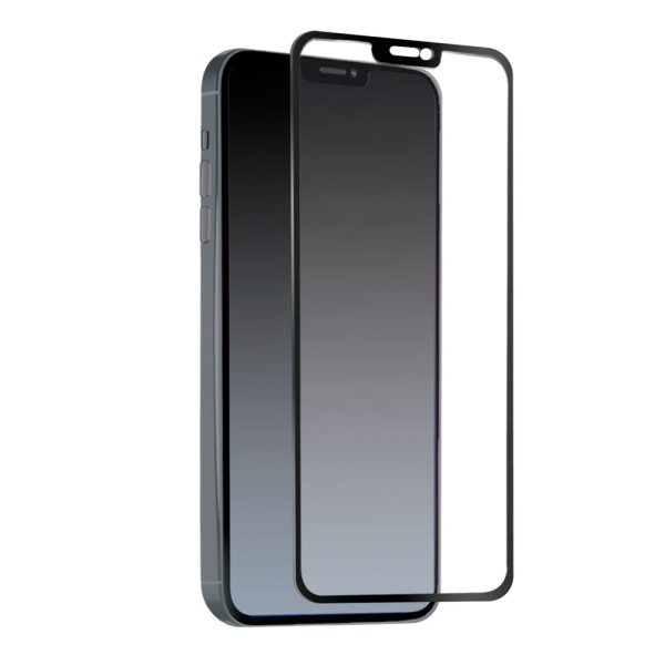 sbsfulltem_6322576 SBS FULL TEMPERED GLASS IPHONE 12 / 12 PRO black - Image 1