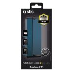 SBS FULL TEMPERED GLASS REALME C21 / C21Y / C25Y / C11 black - Image 3