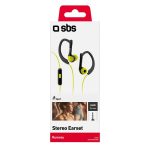 SBS HANDSFREE SPORTS STEREO EARSET 3.5 JACK RUNAWAY green black - Image 2