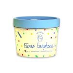SBS HANDSFREE STEREO EARSET 3.5 JACK ICECREAM blue - Image 2
