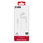SBS HANDSFREE STEREO EARSET 3.5 JACK STUDIO MIX 10 white - Image 4