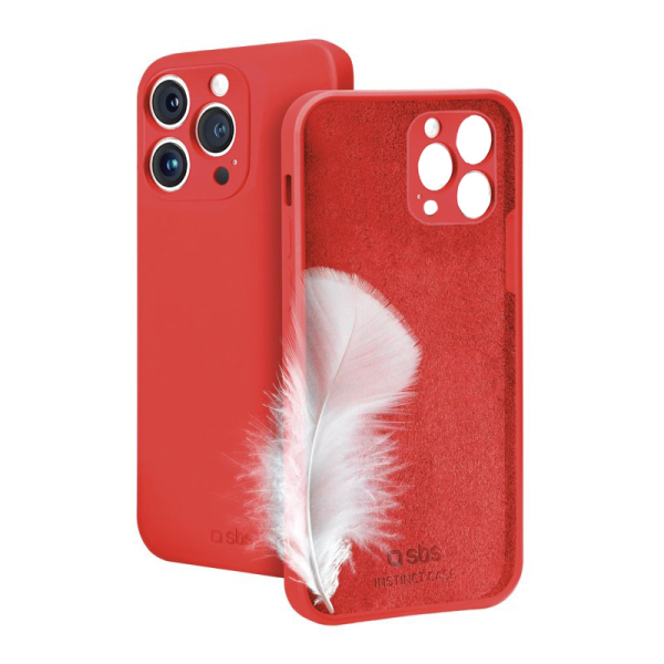 sbsinstict_6284811 SBS INSTICT COVER IPHONE 15 PRO red backcover - Image 1
