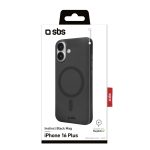 SBS INSTICT MAG COVER IPHONE 16 PLUS black backcover - Image 3