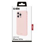 SBS INSTICT COVER IPHONE 15 PRO pink backcover - Image 3