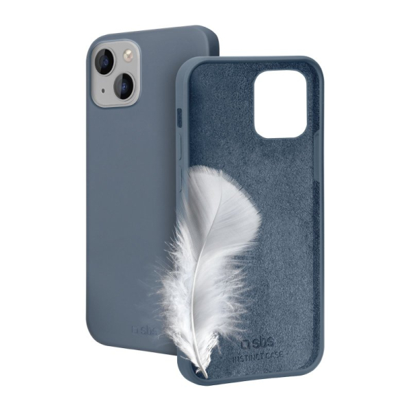 sbsinstict_6332688 SBS INSTICT COVER IPHONE 14 PLUS blue backcover - Image 1
