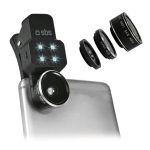 SBS LENS KIT 4 IN 1 (FISH EYE, MACRO, WILD ANGLE, FLASH)