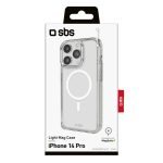 SBS LIGHT MAG IPHONE 14 PRO transparent backcover - Image 2