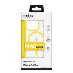 SBS MAG FRAME IPHONE 16 PRO MAX yellow backcover - Image 2