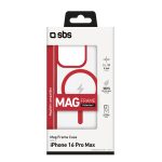 SBS MAG FRAME IPHONE 16 PRO MAX red backcover - Image 2