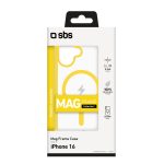 SBS MAG FRAME IPHONE 16 yellow backcover - Image 2