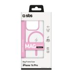 SBS MAG FRAME IPHONE 16 PRO pink backcover - Image 3