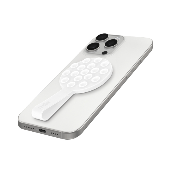 sbsmobiles_6306422 SBS MOBILE STICKY HOLDER COMPATIBLE WITH MAGSAFE white - Image 1