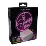 SBS MUSIC HERO WIRELESS SPEAKER 3W WITH LED LIGHT party time - Image 2