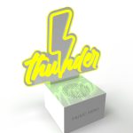 SBS MUSIC HERO WIRELESS SPEAKER 3W WITH LED LIGHT thunder