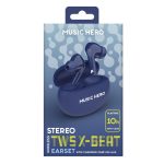 SBS MUSIC HERO WIRELESS EARPHONES TWS X-BEAT blue - Image 4