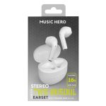 SBS MUSIC HERO WIRELESS EARPHONES TWS NUSOUL white - Image 4