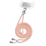 SBS NECK STRAP LANYARD FOR SMARTPHONES pink