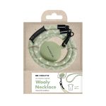 SBS NECK STRAP WOOLY LANYARD CORD FOR SMARTPHONES green - Image 3