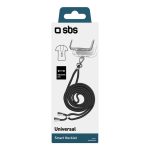SBS NECK STRAP LANYARD FOR SMARTPHONES black - Image 4