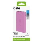 SBS POWERBANK 10000 mAh 2 PORTS 2.1A pink - Image 4