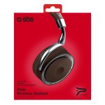 SBS PREMIUM WIRELESS SLIDE HEADPHONES brown - Image 2