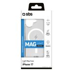 SBS RIGID MAGSAFE CHARGE COVER IPHONE 17 transparent backcover - Image 2
