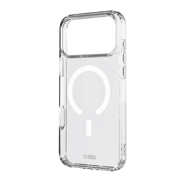 sbsrigidma_6318850 SBS RIGID MAGSAFE CHARGE COVER IPHONE 17 PRO transparent backcover - Image 1