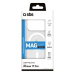 SBS RIGID MAGSAFE CHARGE COVER IPHONE 17 PRO transparent backcover - Image 2
