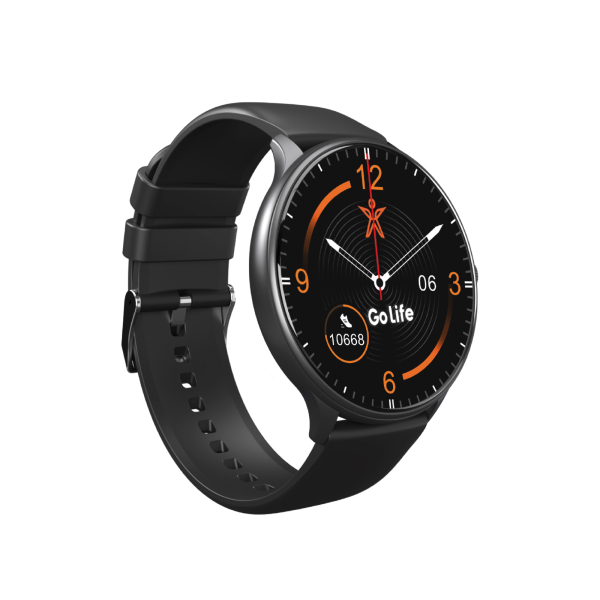 sbsroundtr_6302041 SBS ROUNDTRACK SMART WATCH black - Image 1
