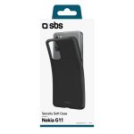 SBS SENSITY SOFT NOKIA G11 black backcover - Image 2