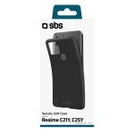 SBS SENSITY SOFT REALME C21Y / C25Y black backcover - Image 2