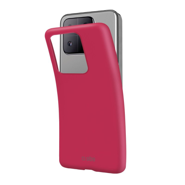 sbssensity_6334151 SBS SENSITY SOFT XIAOMI 13 magenta backcover - Image 1