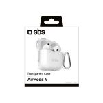 SBS SILICONE CASE AIRPODS 4 transparent - Image 2