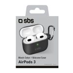 SBS SILICONE CASE AIRPODS 3 black - Image 2