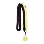 SBS SILICONE NECKLACE 3 IN 1 STRAP FOR SMARTPHONES black yellow