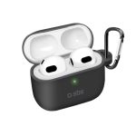 SBS SILICONE CASE AIRPODS 3 black - Image 3