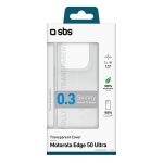 SBS 0.3 SKINNY TPU MOTOROLA EDGE 50 ULTRA  transparent backcover - Image 2