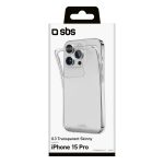 SBS 0.3 SKINNY TPU IPHONE 15 PRO transparent backcover - Image 2