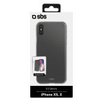 SBS 0.3 SKINNY TPU IPHONE XS / X transparent backcover - Image 2