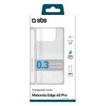 SBS 0.3 SKINNY TPU MOTOROLA EDGE 60 PRO transparent backcover - Image 2