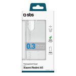 SBS 0.3 SKINNY TPU XIAOMI REDMI A5 ( 171,7 x 77,8 x 8,26 ) transparent backcover - Image 2