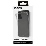 SBS 0.3 SKINNY TPU IPHONE 12 PRO MAX transparent backcover - Image 2