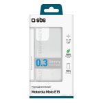SBS 0.3 SKINNY TPU MOTOROLA MOTO E15 transparent backcover - Image 3
