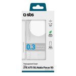 SBS 0.3 SKINNY TPU ZTE A75 5G / Nubia Focus 5G / NOVA transparent backcover - Image 6