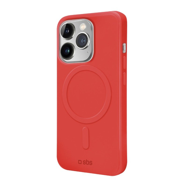 sbssmoothm_6331888 SBS SMOOTH MAG IPHONE 14 PRO red backcover - Image 1