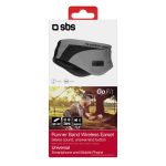 SBS SPORT RUNNER BAND WITH WIRELESS INTERGRATED EARSET grey - Image 3